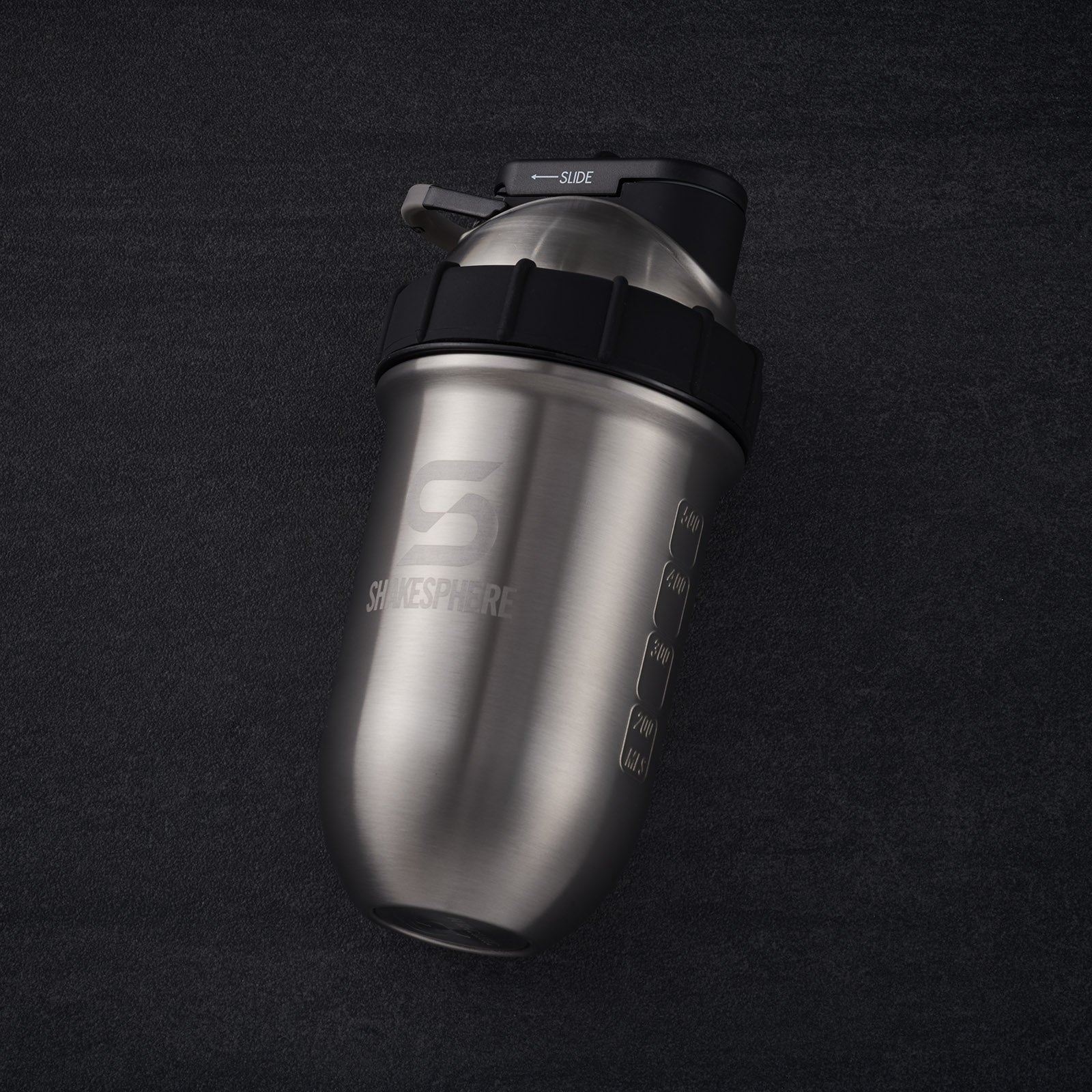 Protein shaker bottle 700mls "Tumbler" Double Wall Steel Original　- 販売準備中 -