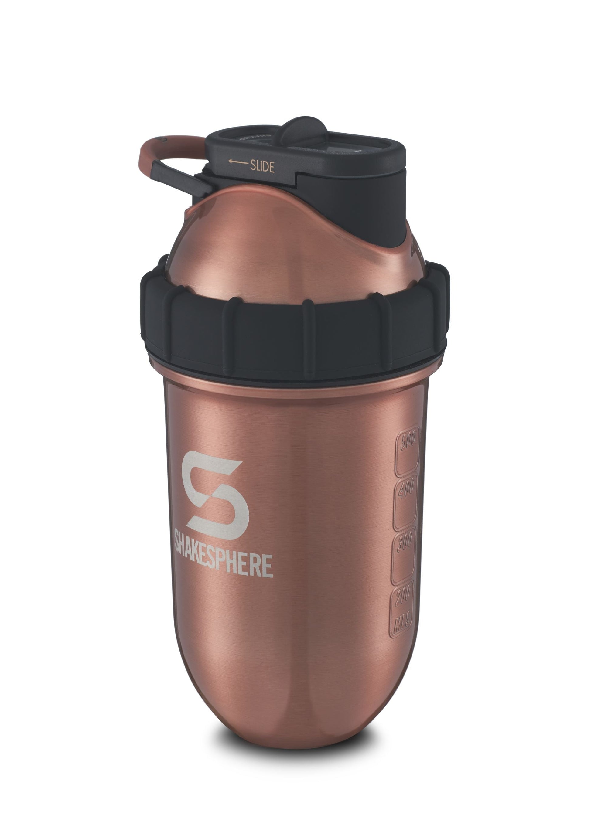Protein shaker bottle 700mls "Tumbler" Double Wall Steel Copper　- 販売準備中 -