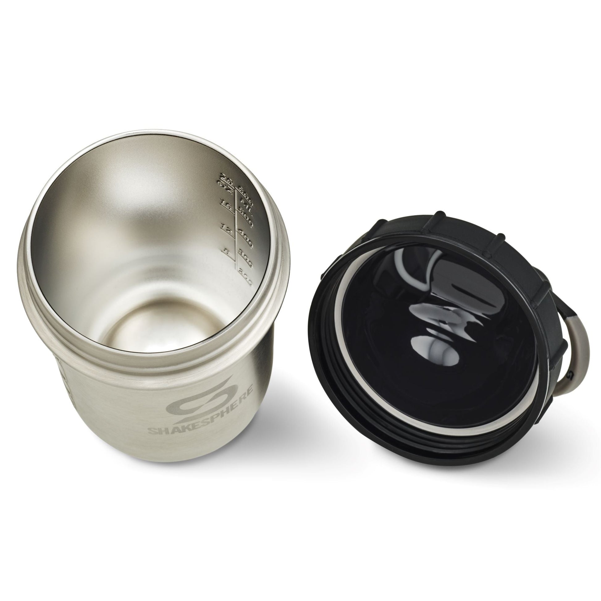 Protein shaker bottle 700mls "Tumbler" Double Wall Steel Original　- 販売準備中 -