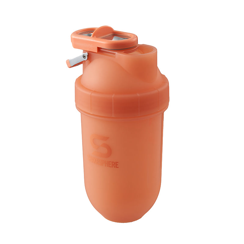 Protein shaker bottle "Shakesphere Mini" Peach　- 販売準備中 -