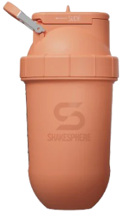 Protein shaker bottle "Shakesphere Mini" Peach　- 販売準備中 -