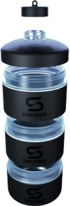 Protein Powder Stackable Storage Container 85g / 3oz, Cyan Blue　- 販売準備中 -